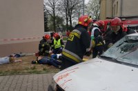Śmiertelny wypadek na pl. Piastowskim - ćwiczenia